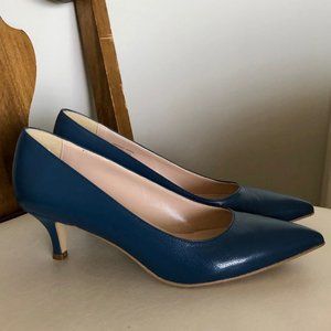 Kitten Heel Italian leather heels